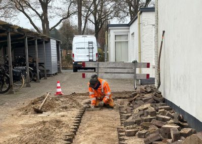 Aanleg gescheiden waterafvoer systeem