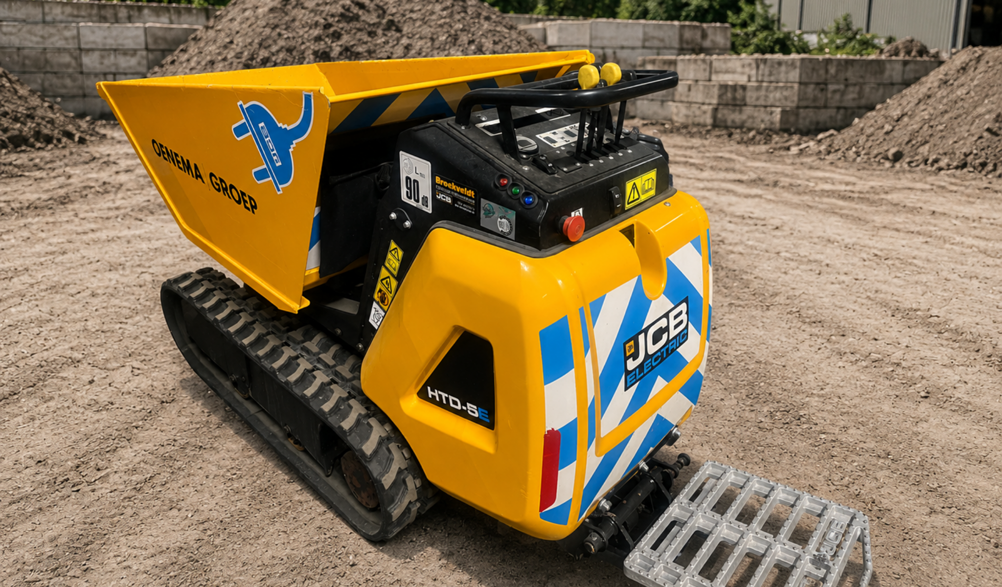 Rupsdumper JCB Oenema Groep