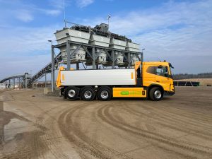Elektrische 8x4 kipper
